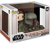 Funko Pop Momento Star Wars The Mandalorian Boba Fett e Fennec Shand