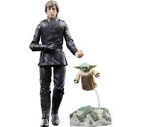 Hasbro Star Wars The Black Series Luke Skywalker And Grogu Figure Nero