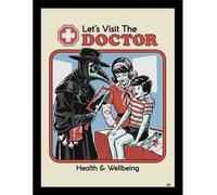 Merchandising Steven Rhodes (Lets Visit The Doctor) Collector Print (Framed)