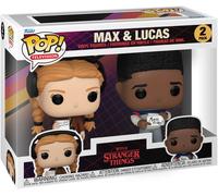 Funko Pop! TV: ST - Max Mayfield & Lucas 2PK - Aka Max - Stranger Things - Figura in Vinile da Collezione - Idea Regalo - Merchandising Ufficiale - Giocattoli per Bambini e Adulti - TV Fans