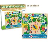 Merchandising Teorema: Fatto Di Legno - Calendario Didattico In Legno