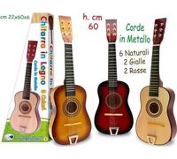 Merchandising Teorema: Fatto Di Legno - Chitarra In Legno Con Set Corde Ricambio
