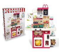 Teorema Cucina giocattolo accessoriata con luci, suoni e vapore (56x22x80cm)