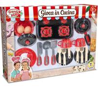 Merchandising Teorema: Grande Chef - Set Pentoline Con Fornello E Accessori - Wi