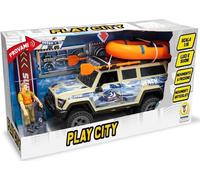 Merchandising Teorema: Play City - Playset Beach Surfing - Open Touch Box