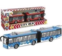 Merchandising Teorema: Teo's - Autobus Articolato A Frizione Luci E Suoni2 Col.