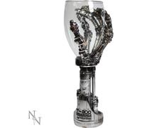 Nemesis Now B1457D5 - Calice a mano terminatore, 19 cm, in resina con inserto in