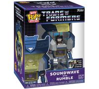 Funko Pop Bitty Bots: Transformers - Soundwave with Rumble Funko Pop Bitty Bot