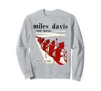Merchandising Ufficiale Miles Davis Jazz Icon - And Horns Felpa
