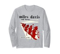 Merchandising Ufficiale Miles Davis Jazz Icon - And Horns Maglia a Manica