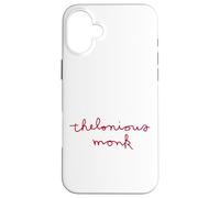 Merchandising ufficiale Thelonious Monk Jazz Icon - College Ruled Custodia per iPhone 16 Plus