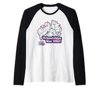 Merchandising Ufficiale Wild Manes | Serie Animata | WMCAB006 Maglia con Maniche Raglan