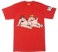 Merchandising-Viz - Fat Slags T-Shirt (Cardinal Red,l,Male)