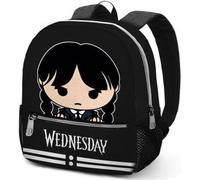 Wednesday Mercoledì Cute-Zaino Sweet, Grigio, 26 x 33 cm, Capacità 9,5 L