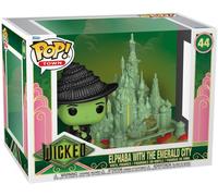 Funko Pop! Town: Wicked - Elphaba w/Emerald City - Figura in Vinile da Collezione - Idea Regalo - Merchandising Ufficiale - Giocattoli per Bambini e Adulti - Movies Fans - Figura per i Collezionisti