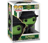 Wicked Pop! Vinile Figura Elphaba Con Grimmerie 9 Cm Funko
