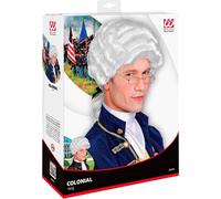 W WIDMANN MILANO Party Fashion- Carnevale Veneziano Batman Parrucca Uomini, Bianco, Taglia unica, WDM00656