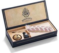 The Noble Collection Hogwarts Writing Quill with Hogwarts Headed Paper