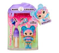 Yummiland Lip Gloss Doll - Britney Boba - Include Kit di Lucidalabbra Fai-da-te, Adatto per bambini Età 4+