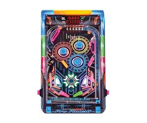 Merchant Ambassador Electronic Arcade Pro Pinball - Gioco da tavolo con luce e suono, tabellone segnapunti a doppio LED, 10 funzioni di livello professionale, per adulti e bambini dai 6 anni in su