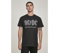 Merchcode Acdc Back Nero Té Top T Shirt Musica Rigida Gonna Legenden Culto