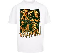 Merchcode Bob Marley Jammin Live Oversize Tee MC1100 L Bianco