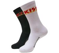 Merchcode Calzino 'Kiss' giallo / giallo oro / rosso sangue / nero / bianco Donna Merchcode 35-38 giallo / giallo oro / rosso sangue / nero / bianco