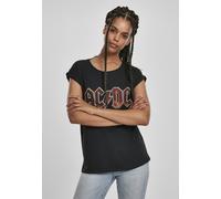 Merchcode Camicia femminile Donna AC/DC Voltage Tee Nero XXL Nero