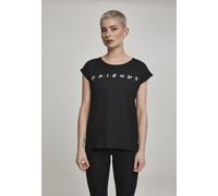 Merchcode Camicia femminile Donna Friends Logo Tee Nero XS Nero