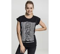 Merchcode Camicia femminile Ladies Joy Divison UP Tee Nero 5XL Nero