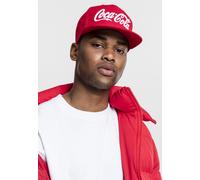 Merchcode Cap Coca Cola Logo Snapback MC071 Einheitsgröße Rosso