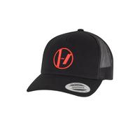 Merchcode Cappello da baseball 'Twenty One Pilots' rosso / nero Uomo Merchcode 55-60
