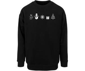 Merchcode Elementi natalizi Girocollo MP0009046 L Nero