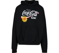 Merchcode Felpa 'Coca Cola Refreshed' giallo / nero / bianco Uomo Merchcode M