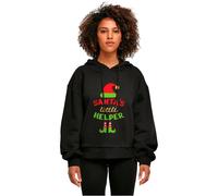 Merchcode Felpa Con Cappuccio Christmas Santa´s Little Helper