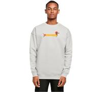 MERCHCODE Felpa con Cappuccio da Uomo, Lightasfalto, XL