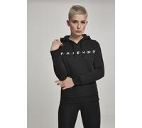 Merchcode Felpa con cappuccio Donna Friends Hoody Nero 4XL Nero
