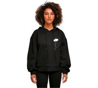 Merchcode Felpa Con Cappuccio Love In The Air Organic Oversized