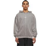 Merchcode Felpa Con Cappuccio Think Different Acid Washed Oversized