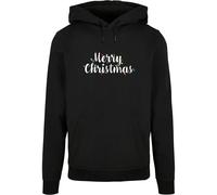 Merchcode Felpa 'Merry Christmas Lights' blu / rosso / nero / bianco Uomo Merchcode XXXL blu / rosso / nero / bianco