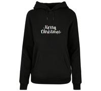 Merchcode Felpa 'Merry Christmas Lights ' nero / bianco Donna Merchcode XXXL