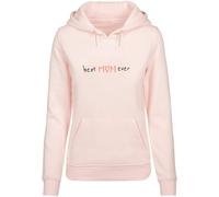 Merchcode Felpa 'Mothers Day - Best mom ever' cipria / rosso chiaro / nero Donna Merchcode XXL cipria / rosso chiaro / nero