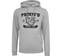 Merchcode Felpa Popeye Barber Shop Hoody Grigio S Grigio