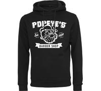 Merchcode Felpa Popeye Barber Shop Hoody Nero M Nero
