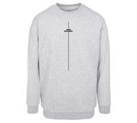 Merchcode Felpa 'Think Different' grigio sfumato / nero Uomo Merchcode L