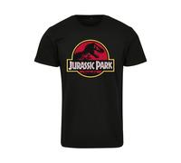 Merchcode Giurassico Park Logo Té Maglia Top T Shirt Dinosauro Film Icon