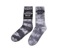 Merchcode Green Giorno Cravatta La Calzini 2-Pack Ottica Batik Altezza Polpaccio