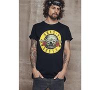 Mister Tee Maglietta 'Guns n‘ Roses' giallo / rosso / nero, Taglia M