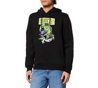 MERCHCODE Hulk Crunch Hoody, Felpa Uomo, Black, S