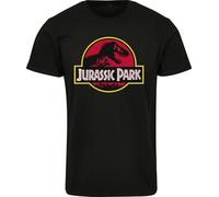 Merchcode Jurassic Park Maglietta con logo nero XL Nero